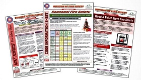 Code Information & Hot Topic Fire Safety Sheets | Division Of Fire Safety